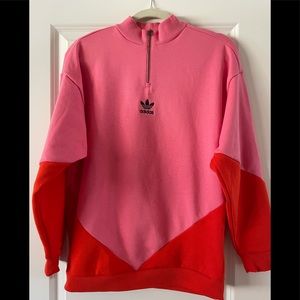 Size small Adidas half zip sweatshirt